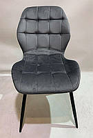 Стілець Phil 4-GD-Base на квадратній золотій нозі-опорі, з регулюванням висоти, м'яке сидіння, фото 9