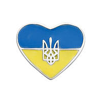 Срібна брошка ortex з ємаллю (2157106)