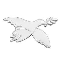 Срібна брошка ortex з ємаллю (2157137)