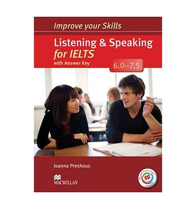 Книга Improve your Skills: Listening and Speaking for IELTS 6.0-7.5 with answer key, Audio CDs and Macmillan