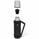 Термос туристичний 1,2 л Gerlach Assist чорний (5901035506312), фото 6