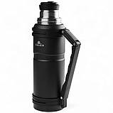 Термос туристичний 1,2 л Gerlach Assist чорний (5901035506312), фото 2