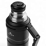 Термос туристичний 1,2 л Gerlach Assist чорний (5901035506312), фото 4