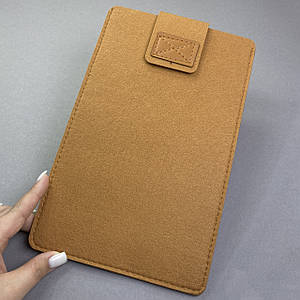 Чохол повстяний для планшета з діагоналлю 11.5" - 12.9" розмір 320 - 210 мм коричневий o3t