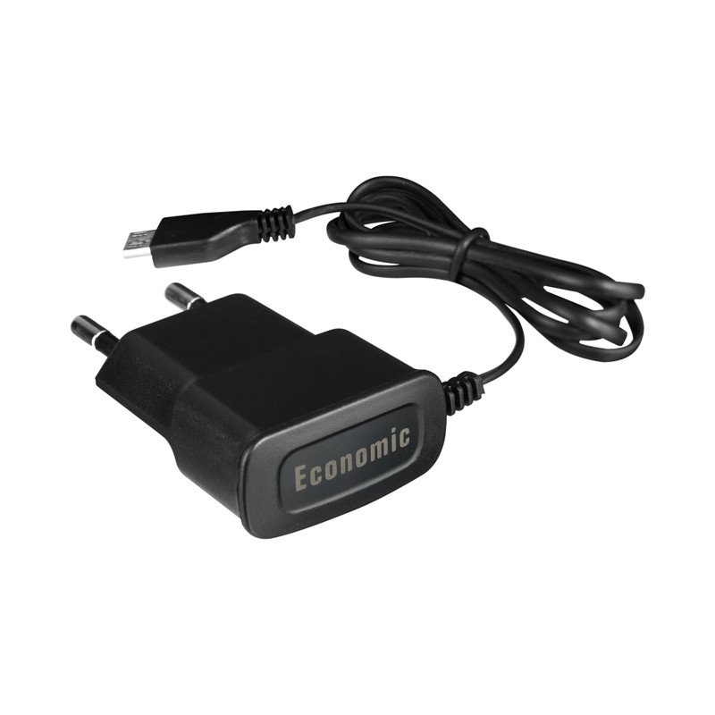 Мережевий зарядний пристрій Economic MicroUSB (0.75A) - фото 1 - id-p2277811685