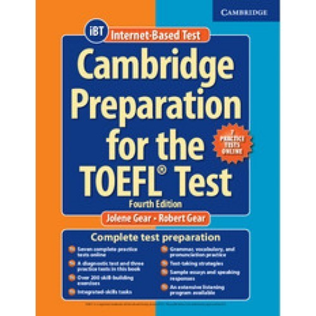 Підручник англійської мови Cambridge Preparation for the TOEFL Test Book with Online Practice Tests and Audio, фото 1