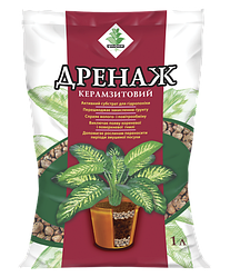 1 л Керамзит Флорин - Дренаж керамзитовий дрібний