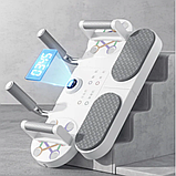 Платформа дошка для віджимань та планки Multifunctional Push Up Board Тренажер стійка з еспандерами та таймером, фото 9