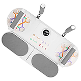 Платформа дошка для віджимань та планки Multifunctional Push Up Board Тренажер стійка з еспандерами та таймером, фото 8