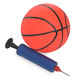 Гірка дитяча з баскетбольним кільцем YG2020, М'ятний, фото 6