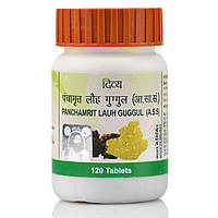 Дивья Панчамрит Лаух Гуггул Panchamrit Lauh Guggul Patanjali 120tab