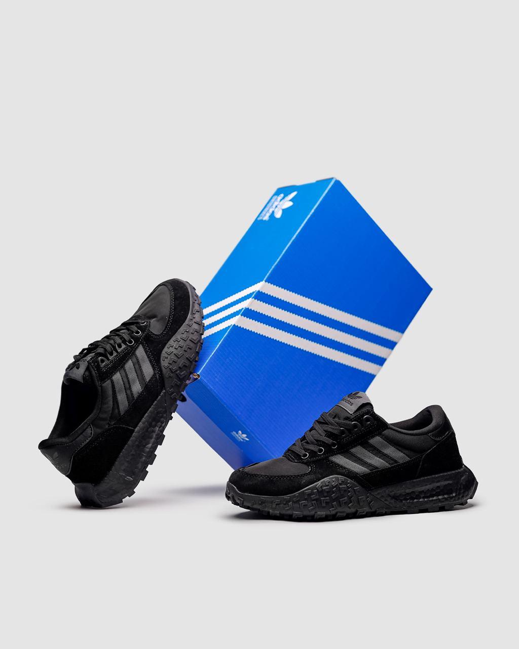 Кросівки чоловічі чорні Adidas Retropy E5 W.R.P. Black (17469), фото 1