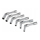 Набір торцевих ключів з шарніром для свічок розжарювання 3/8" (8-16 мм) 6 шт. Falcon F08421, фото 3