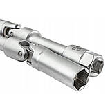 Набір торцевих ключів з шарніром для свічок розжарювання 3/8" (8-16 мм) 6 шт. Falcon F08421, фото 4