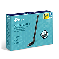 Бездротовий Двухдіапазонний USB-адаптер TP-Link Archer T2U Plus PR1