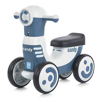 Каталка-толокар Міньйон (музика, світло, TF) Bambi M 5855E-1 Білий | Біговіл для найменших