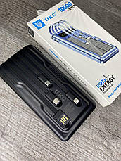 Power bank UKC SOLAR ENERGY Повербанк, на сонячній батареї 10000 mAh, фото 4