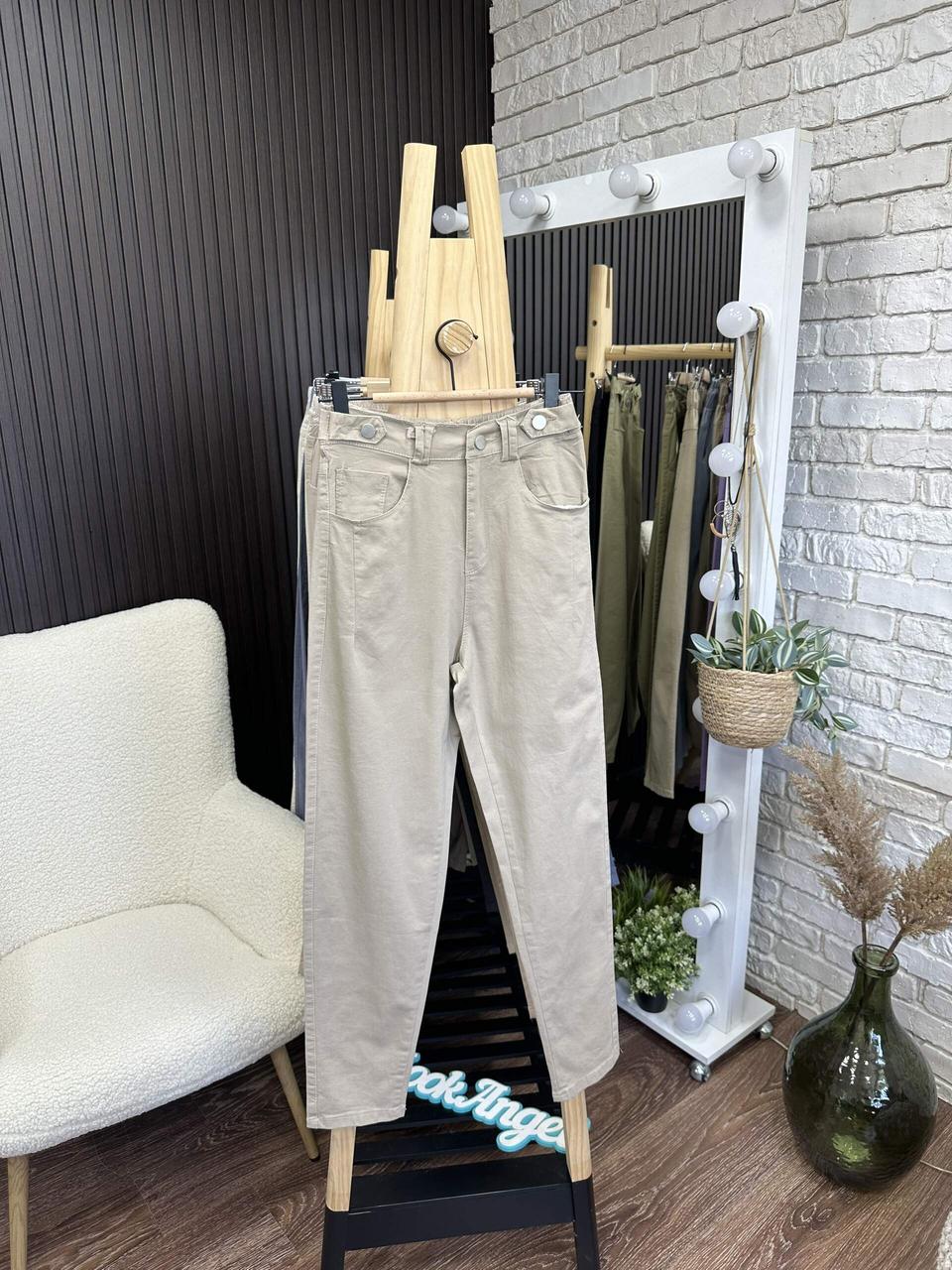 Шикарні жіночі штани, ткань "Стрейч Котон" 46, 48, 50, 52, 54, 56 розмір 46