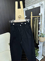 Шикарні жіночі штани, ткань "Стрейч Котон" 46, 48, 50, 52, 54, 56 розмір 46, фото 4