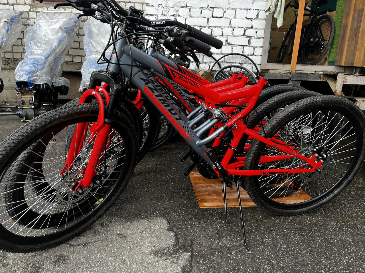 Велосипед Azimut Scorpion 27,5" D (4шт в Коробці), фото 1