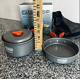 Набір туристичного посуду для походів СИЛА (каструля + сковорода) (960552), фото 4