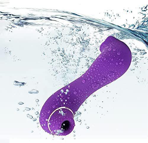 Вакуумний вібратор SexToys, вакумний вібратор + вібратор язик для стимуляції клітора та сосків. Секс іграшка