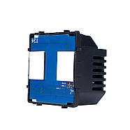 Сенсорний вимикач (2кл.) + Подвійна розетка 1DAL | Сірий, Скляна панель (G228D-SW2G-STX2.GR), фото 4