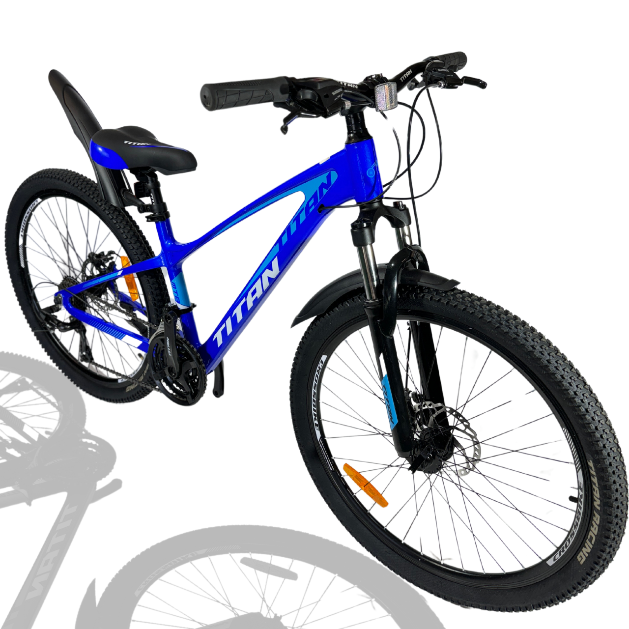 Велосипед Titan 26" Stricker 2024 Рама-14" blue-light blue, фото 1