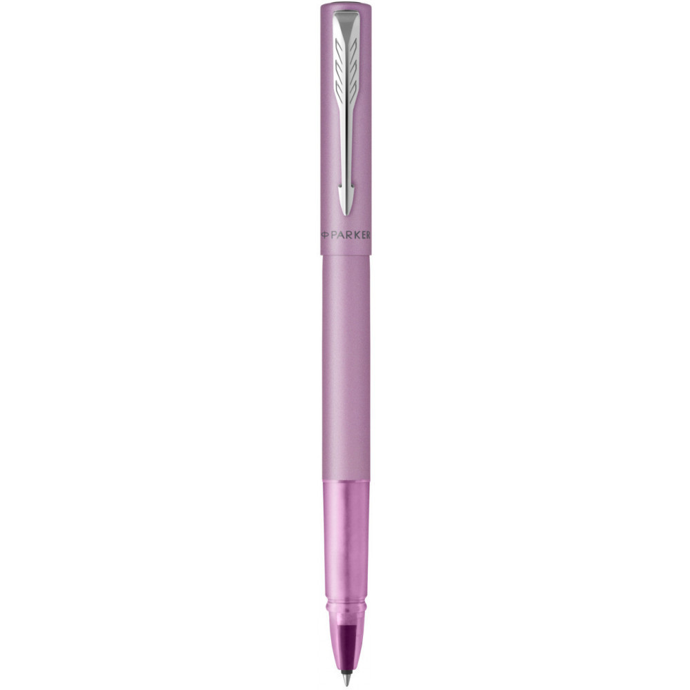 Ручка-ролер Parker Vector 17 XL Metallic Black Lilac CT RB, синя