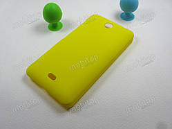 Пластиковий чохол Microsoft Lumia 430 (жовтий)
