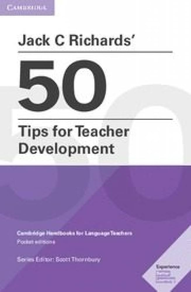 Jack C Richards' 50 Tips for Teacher Development, фото 1