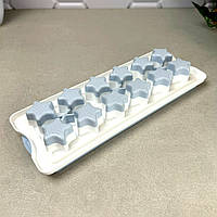 Форма для льоду із силіконовими комірками (12 шт) Зірочка AK684