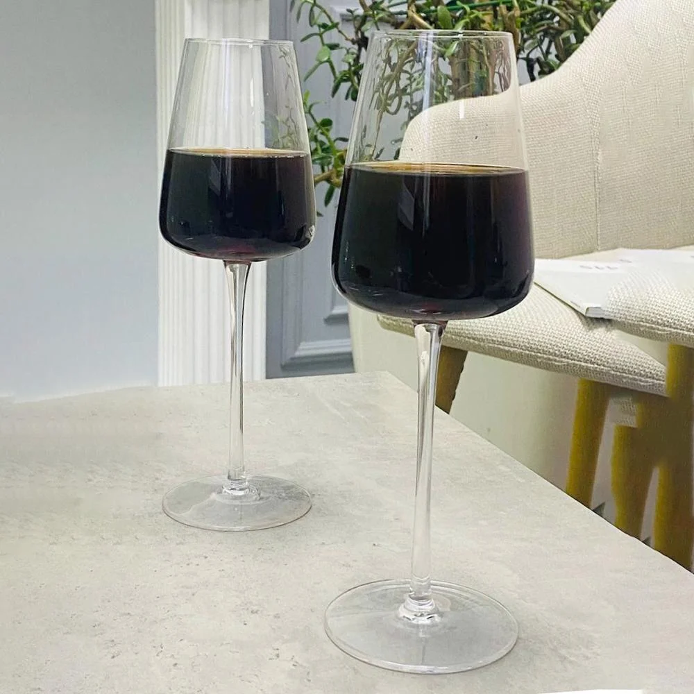 Келихи для вина 6 шт Келихи для вина Келих для вина 350мл Набір 6 шт скляні келихи Прозорі келихи