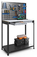 Стелаж-верстак металевий фарбований 1500х1000х500 мм 1 полиця, метал