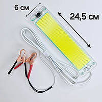 12-24 вольт. 10 Ватт. 5 метр. Світлодіодна стрічка - світильник від автомобільного акумулятора, світлодіодний ліхтар
