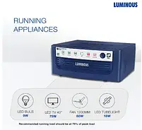 Інвертор ДБЖ Luminous Eco Volt 900VA — 12 V, Зарядний пристрій, перетворювач (Sine Wave) EV-900, фото 4