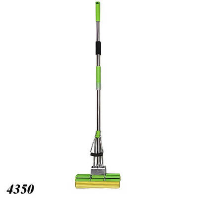 Швабра з віджимом металева 27х116 см