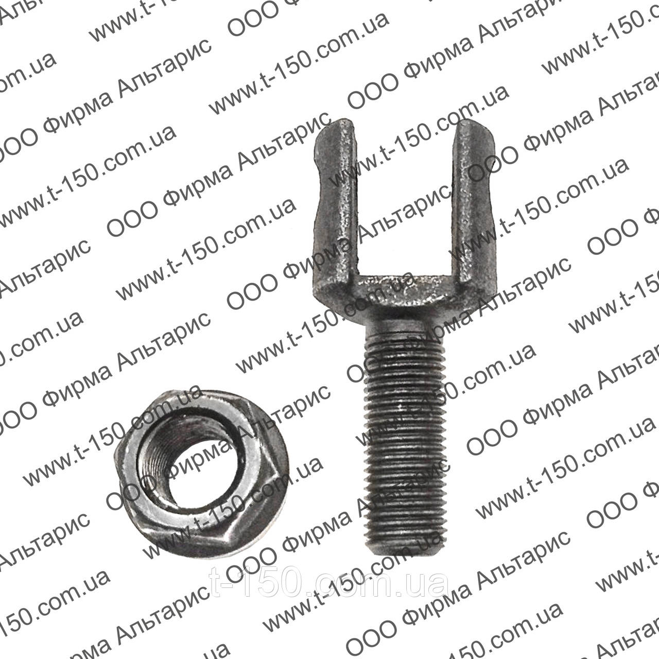 Вилка віджимна важеля СМД-18, з гайкою, А52.22.003-10, фото 1