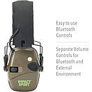 Стрілецькі активні навушники Howard Leight R-02548 BLUETOOTH Impact Sport Shooting Earmuff Олива (Olive), фото 5