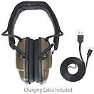 Стрілецькі активні навушники Howard Leight R-02548 BLUETOOTH Impact Sport Shooting Earmuff Олива (Olive), фото 8