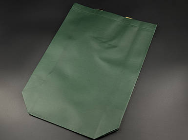 Сумка шопер. Цвет темно-зеленый. 30Х38Х10см