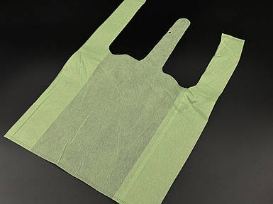 Еко сумка спанбонд. Цвет Салатовый. 29х45см