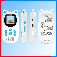 Плеєр MP3 Benjie M5 Kids Bluetooth 5.0 Hi-Fi 32Gb із зовнішнім динаміком Білий + синій, фото 10