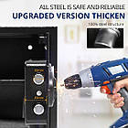 Електронний сейф Royalty Line SBO9207 — 27 л, 32×40×34 см, код 3–8 цифр, 2 аварійні ключі, 4 батарейки AA, фото 4