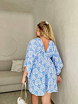 Сукня софт міні з довгими рукавами батал, фото 3