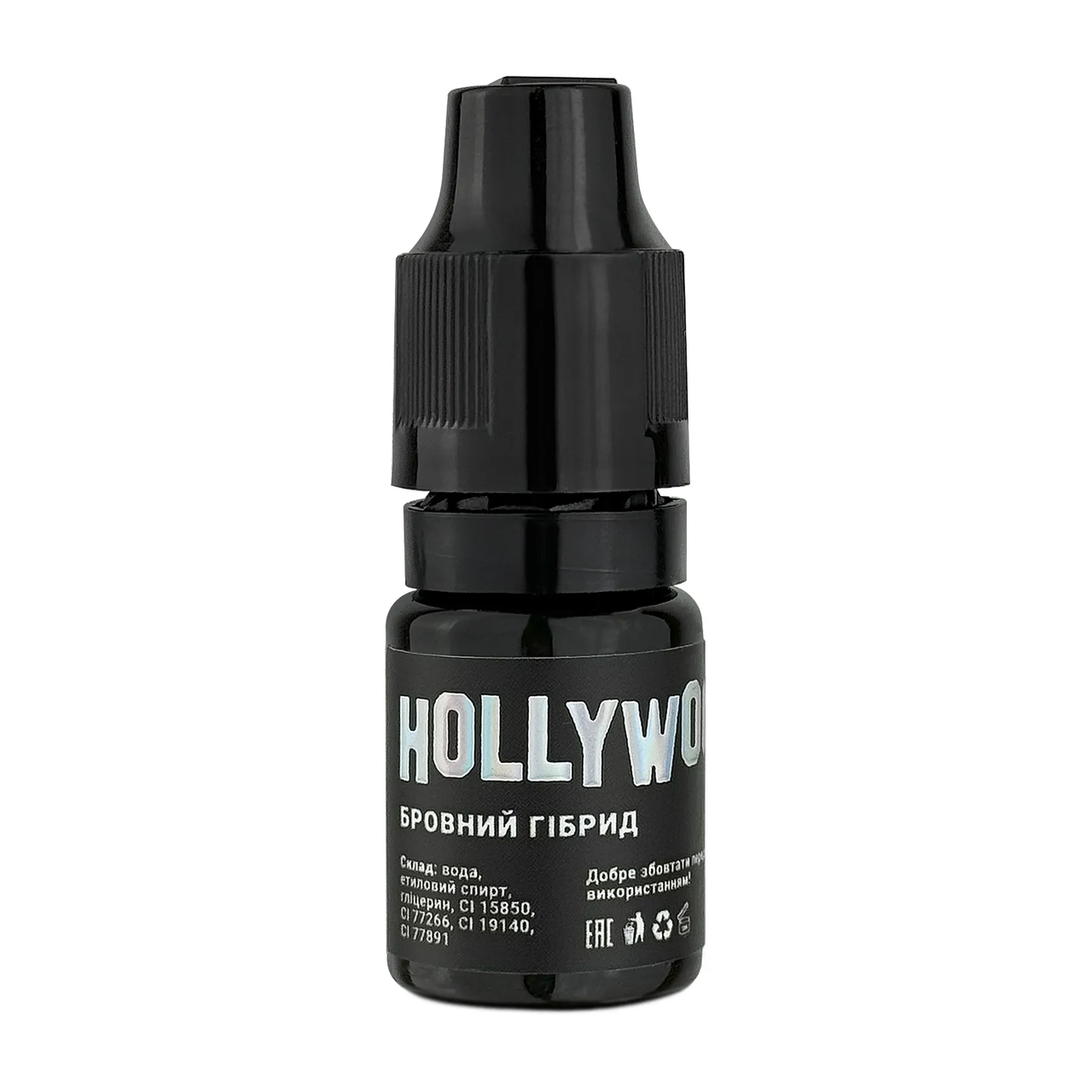 Пігмент для перманентного макіяжу HollyWood №71 Brown гібрид, 6 мл