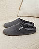 Капці домашні велюрові закриті Графіт, фото 4