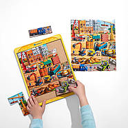 Дерев'яний тетріс великий "Струсильний майданчик" (ПСД127) PSD127, фото 3