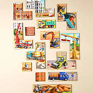 Дерев'яний тетріс великий "Струсильний майданчик" (ПСД127) PSD127, фото 5