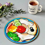 Дерев'яний пазл-сортер "Сніданок" (ПСД137) PSD137, фото 2